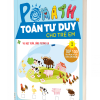 Bìa 3D cuốn POMath 4-6 tuổi - Tập 1