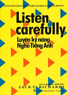 Sách “Listen carefully” 