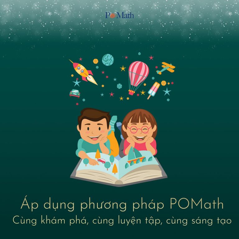 Toán tư duy POmath là bộ sách học toán chất lượng nhất cho bé 5 tuổi