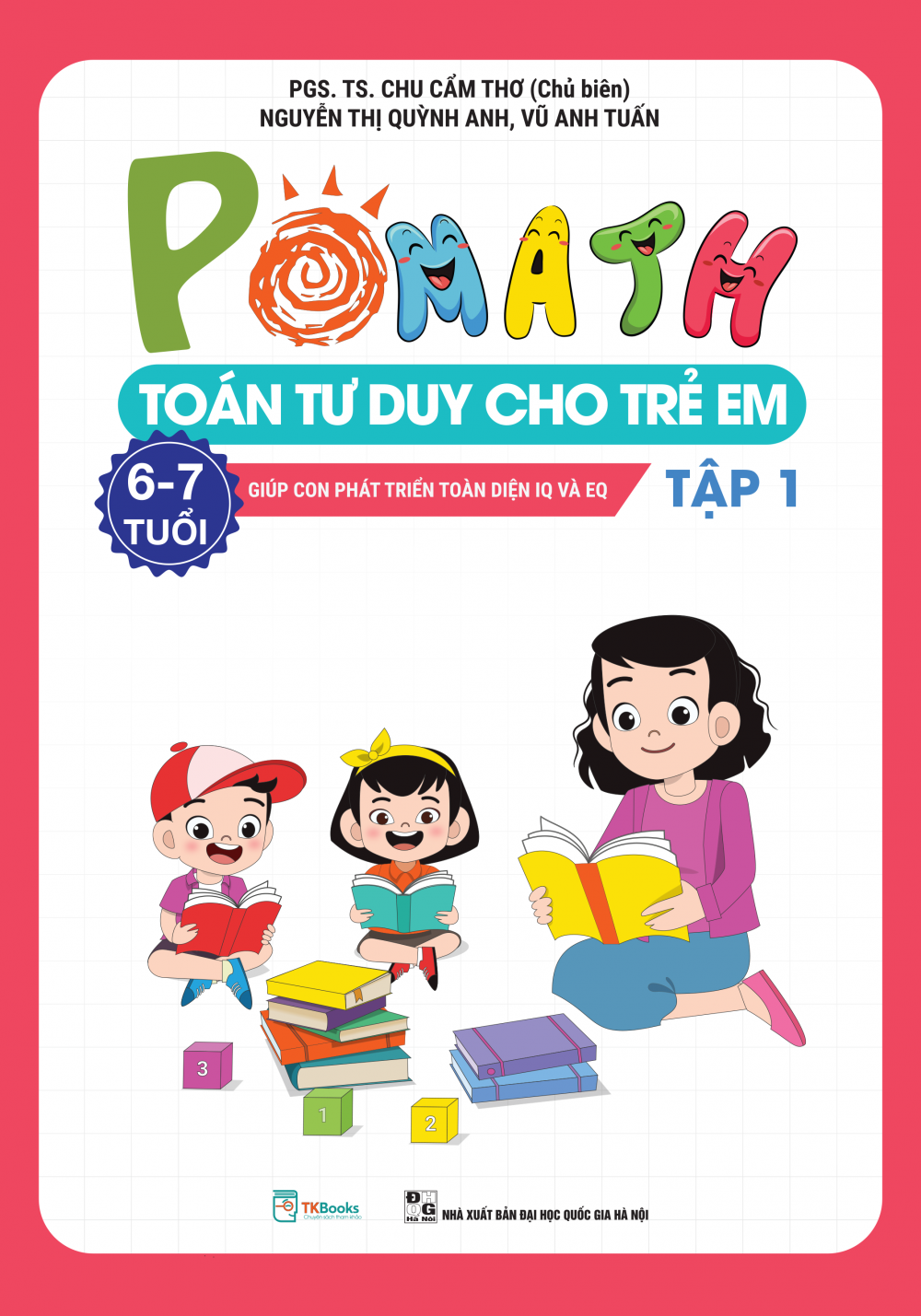 Pomath – Toán tư duy cho trẻ em 6 – 7 tuổi - Tập 1