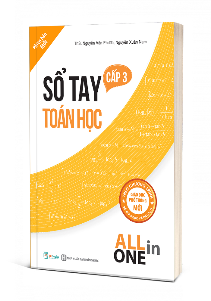 Sổ tay toán học cấp 3 - All in one