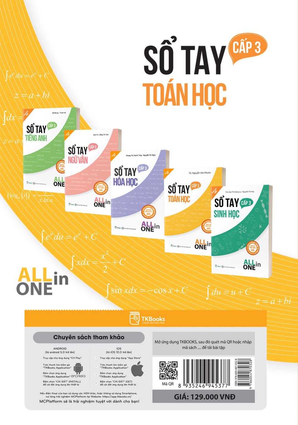 Sổ tay toán học cấp 3 - All in one