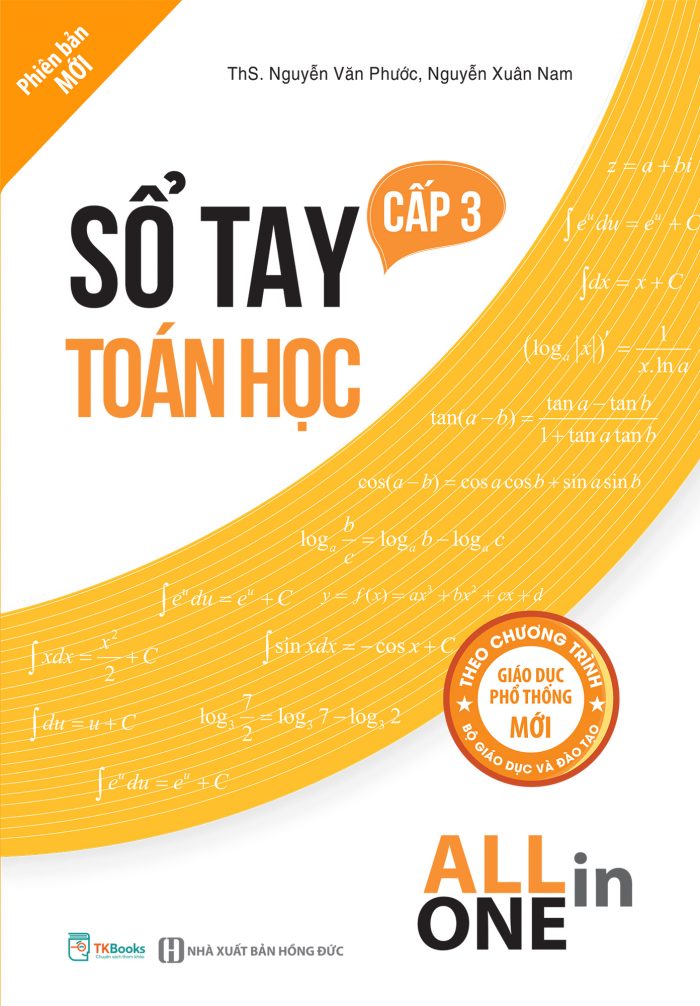 Sổ tay toán học cấp 3 - All in one