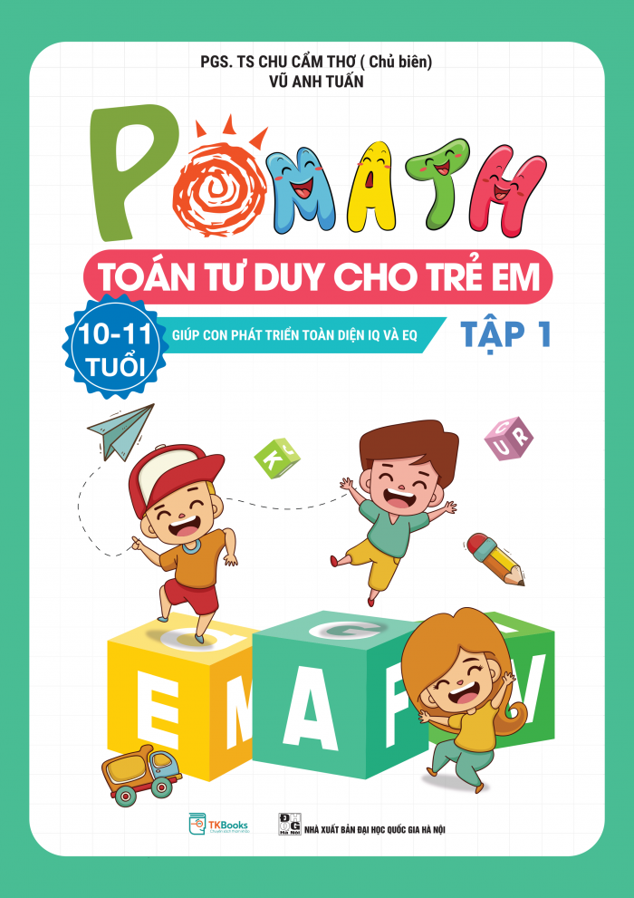 POMath – Toán tư duy cho trẻ em 10 – 11 tuổi - Tập 1