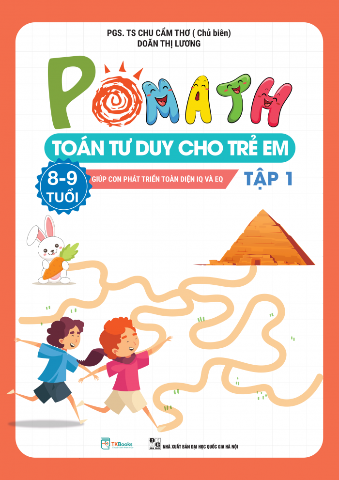 POMath – Toán tư duy cho trẻ em 8 – 9 tuổi - Tập 1