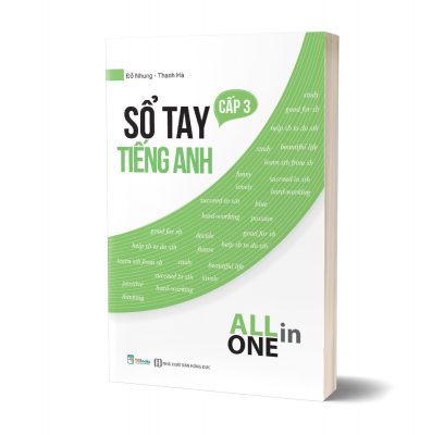 Cuốn sách Sổ tay tiếng Anh cấp 3 - All in one