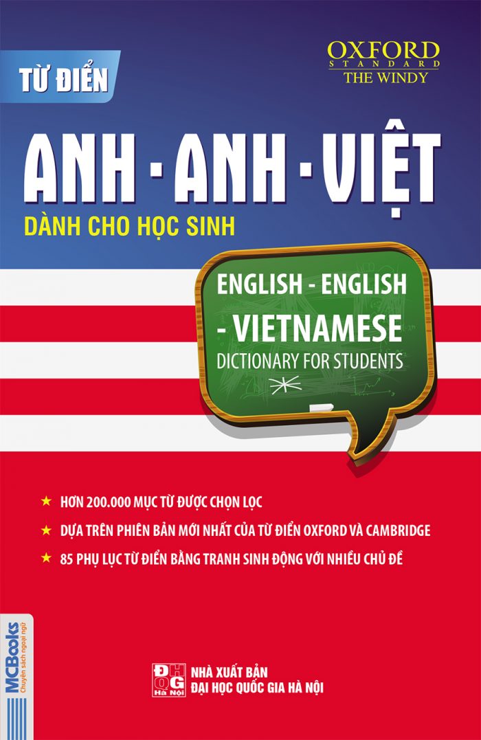 Từ điển Anh – Anh- Việt dành cho học sinh