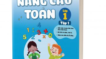 Bìa 3D - Bài Tập bổ trợ nâng cao Toán lớp 1 tập 1