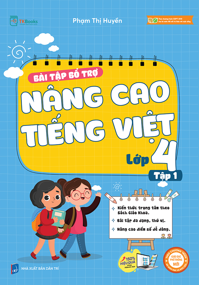 Sách Bài tập bổ trợ nâng cao Tiếng Việt lớp 4 Tập 1
