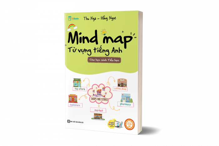 Bìa 3D Mind map từ vựng tiếng Anh cho học sinh Tiểu học