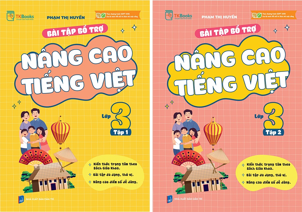 Bộ sách Bài tập bổ trợ nâng cao Tiếng Việt lớp 3