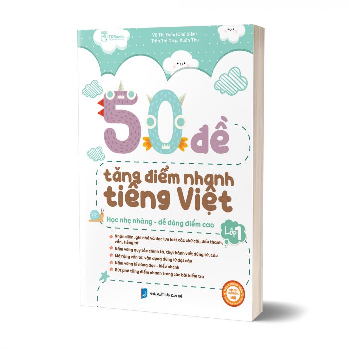 Sách 50 Đề Tăng Điểm Nhanh Tiếng Việt Lớp 1