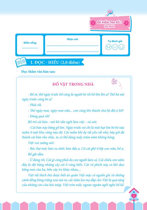 Nội dung bài học trong sách tiếng Việt lớp 3