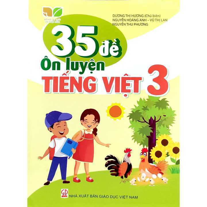 Cuốn sách 35 đề ôn luyện Tiếng Việt lớp 3
