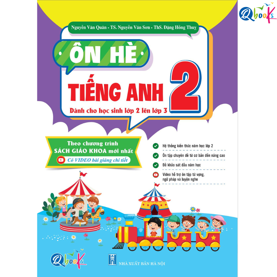 Cuốn sách Ôn hè tiếng Anh lớp 2