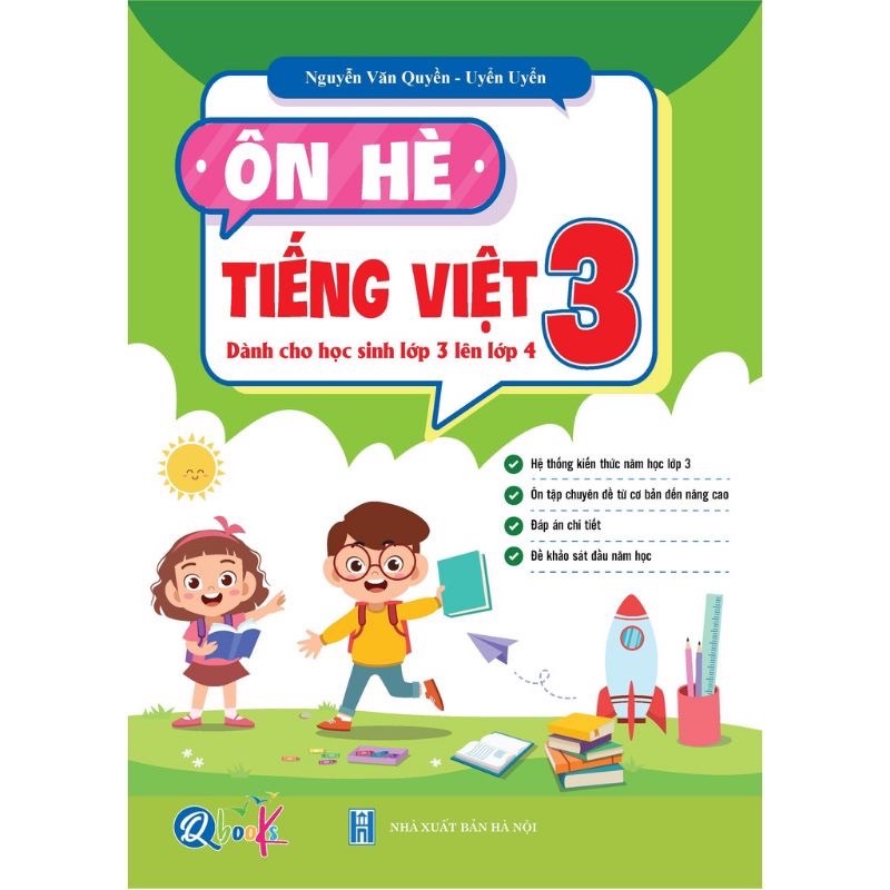 Cuốn sách Ôn hè Tiếng Việt lớp 3