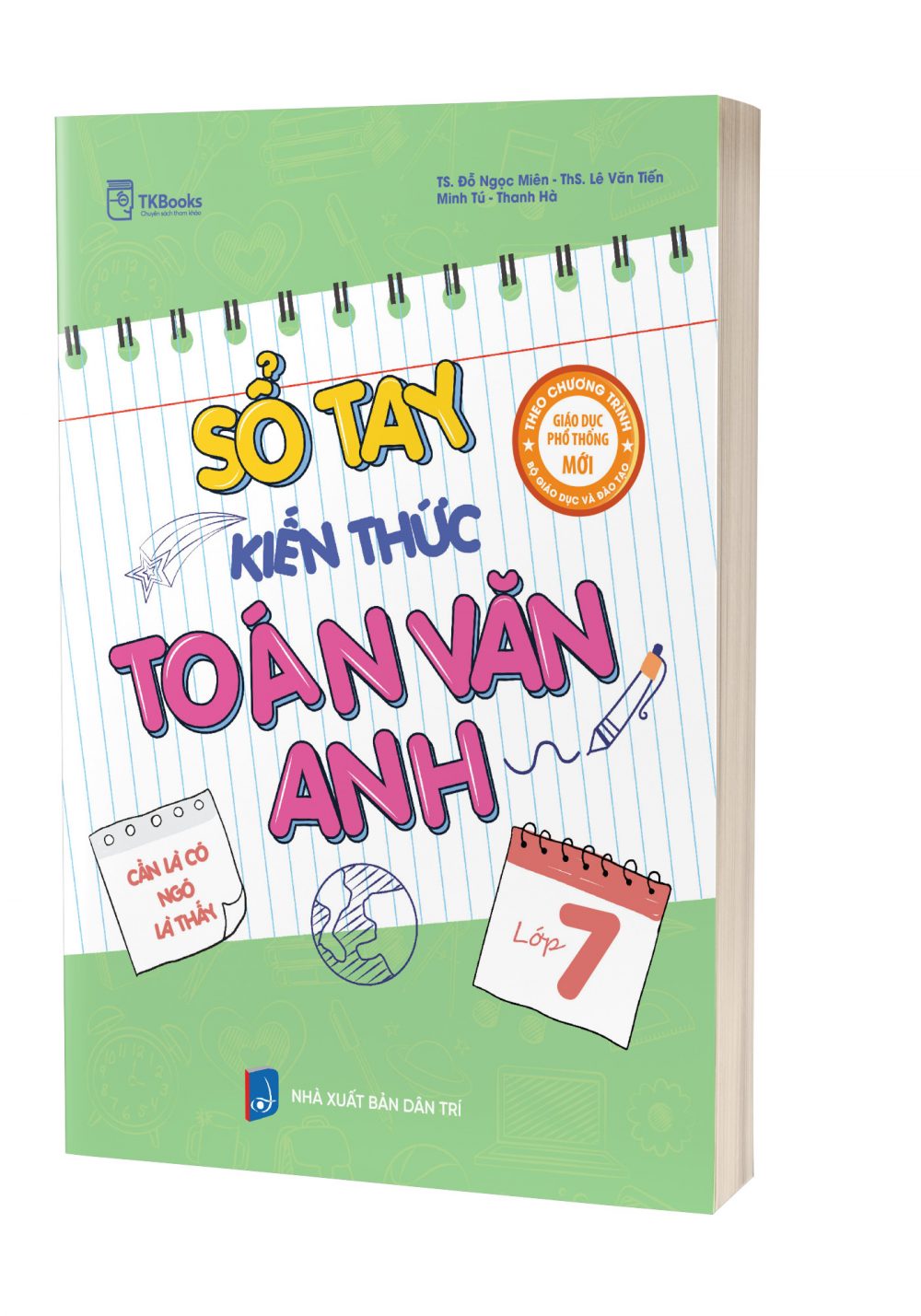 Sổ tay Toán - Văn - Anh lớp 7