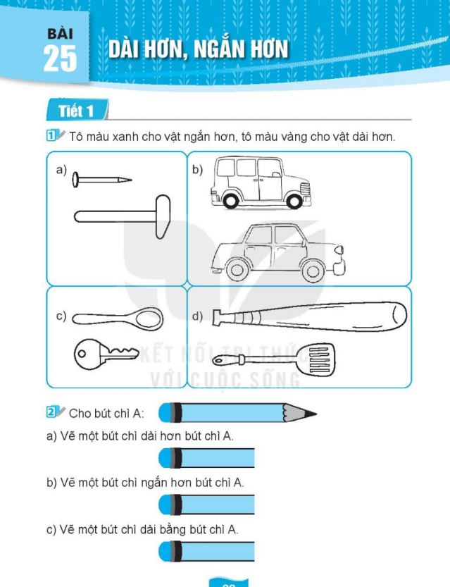 Giải thích cho bé hiểu về độ dài là cách dễ nhất giúp bé biết cách so sánh dài hơn, ngắn hơn