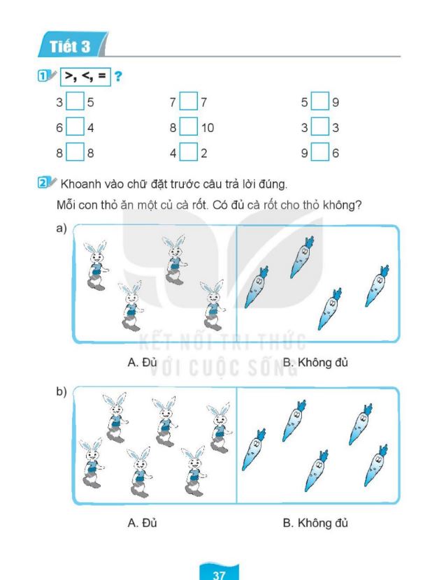 Luyện tập chung về so sánh trong phạm vi 10 lớp 1 - File 1