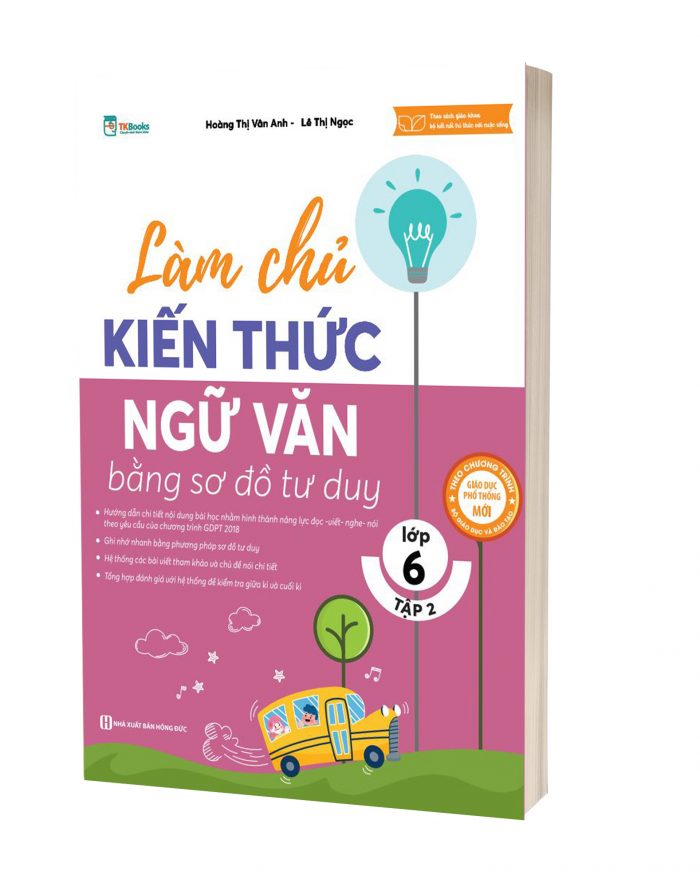 Làm chủ kiến thức Ngữ Văn lớp 6 bằng sơ đồ tư duy - Tập 2