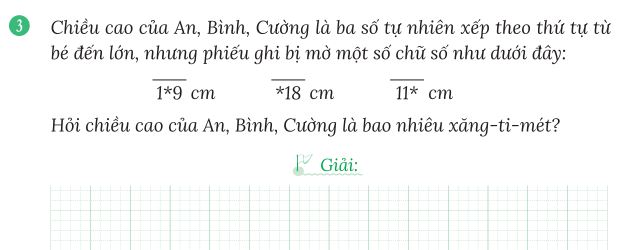 Toán lớp 3 nâng cao: Các dạng bài tập kèm đáp án cực chi tiết