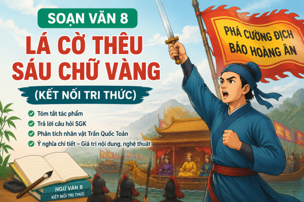 Soạn văn 8 Lá cờ thêu sáu chữ vàng đầy đủ nhất (Kết nối tri thức) PDF