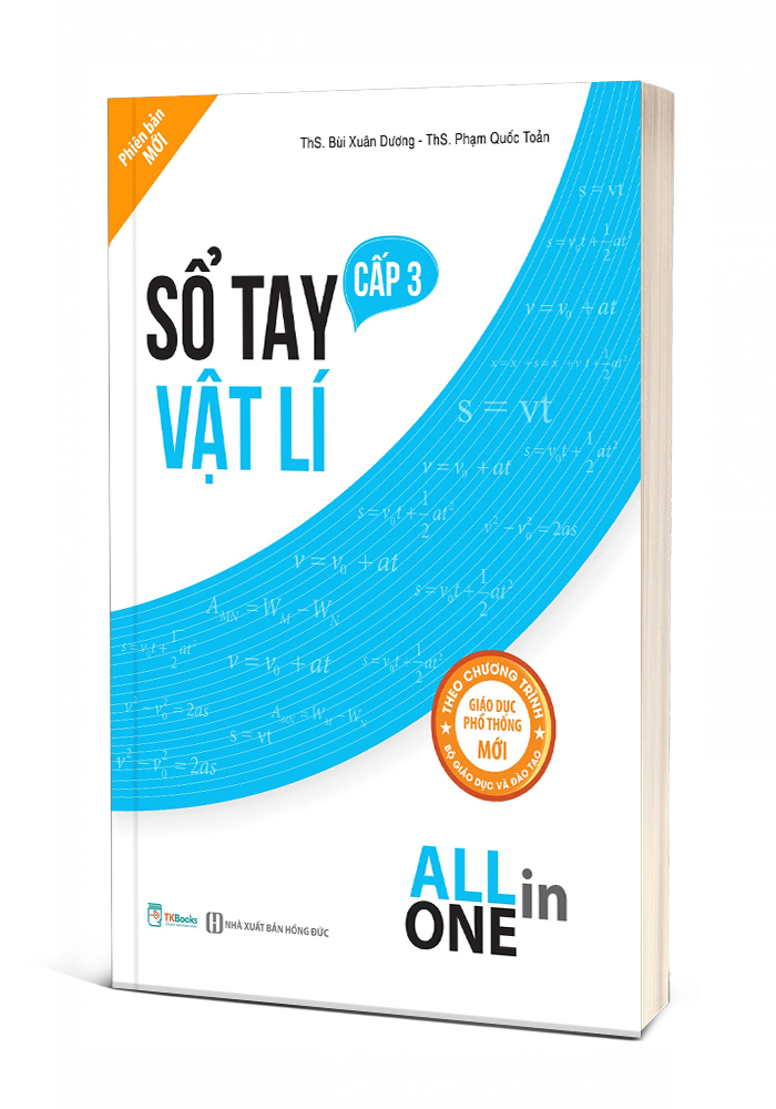 Sổ Tay Vật Lí Cấp 3 – All In One – Phiên bản mới