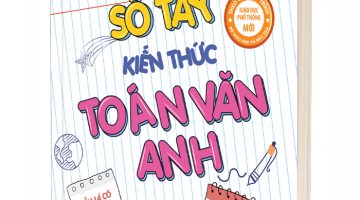 Bìa 3D - Sổ tay kiến thức toán văn anh - lớp 9