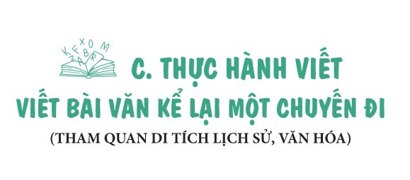 Lập dàn ý và viết bài văn kể lại một chuyến đi tham quan của em lớp 8