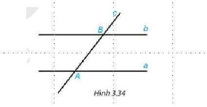 Chứng minh ba điểm thẳng hàng bằng quan hệ song song trong Tiên đề Euclid