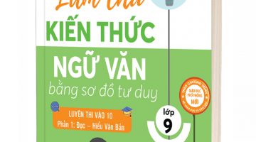 Bìa 3D - Làm Chủ Kiến Thức Ngữ Văn lớp 9 bằng sơ đồ tư duy – Luyện Thi Vào 10 Phần 1_ Đọc – Hiểu Văn Bản
