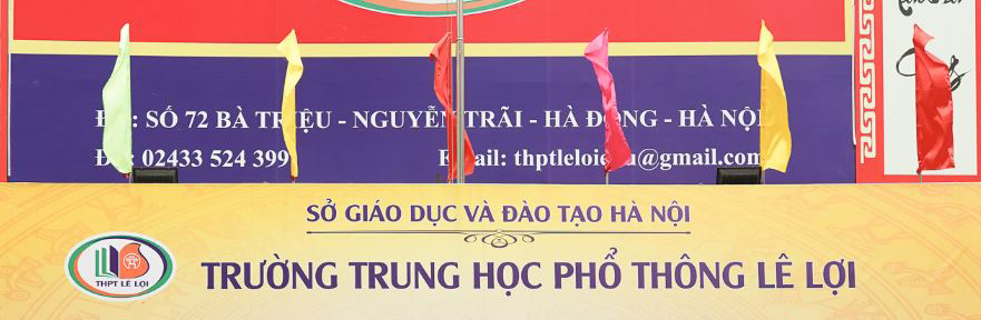 Học phí trường THPT Lê Lợi (Hà Đông) năm học 2024 – 2025