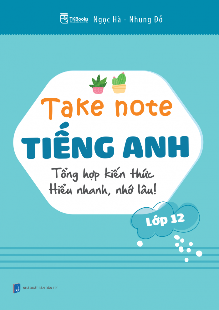 Bìa trước cuốn Take note Tiếng Anh Lớp 12