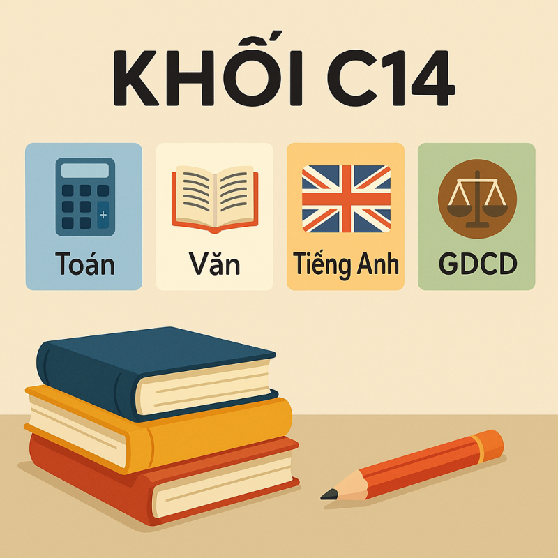 Tổ hợp C14 xuất hiện nhiều nhất trong các khối thi xã hội - liên ngành