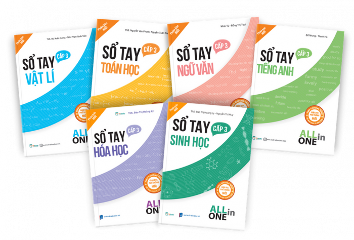 Combo ôn thi THPT Quốc Gia: Sổ tay cấp 3 – All in one
