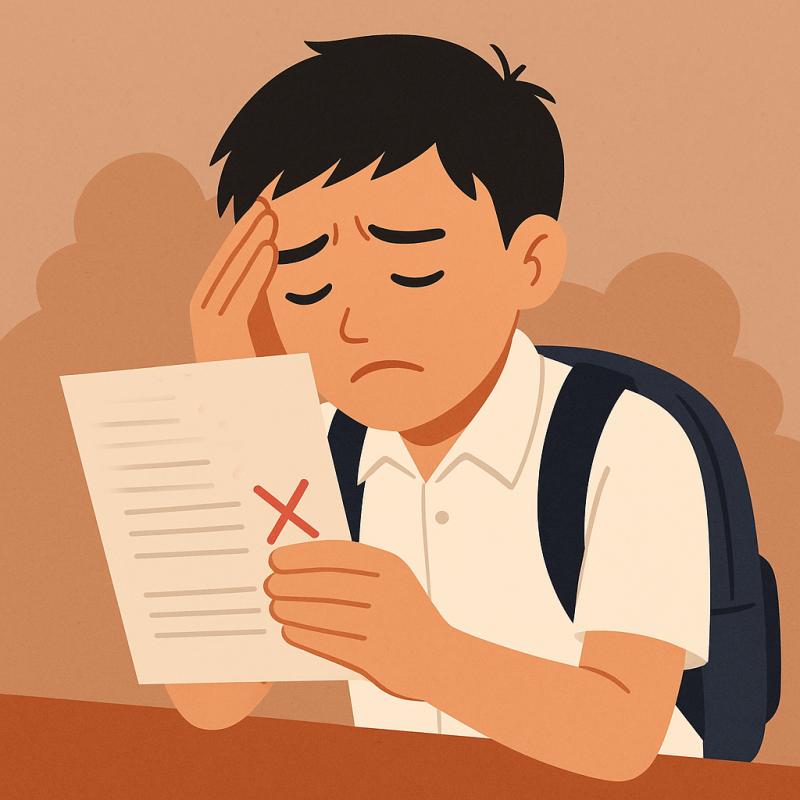 Không đỗ NV1 trong kì thi vào lớp 10 thường khiến phụ huynh và học sinh cảm thấy chán nản và thất vọng