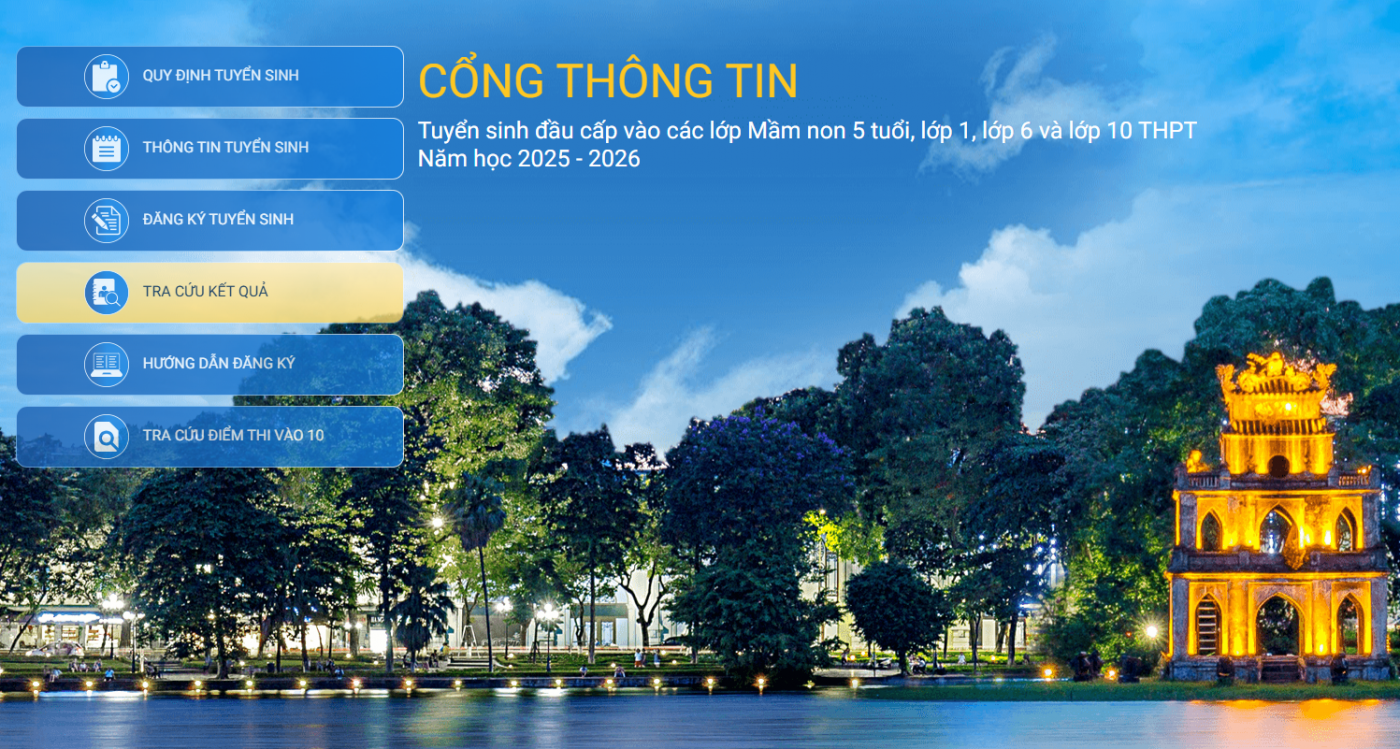 Sau khi không đỗ nguyện vọng 1 (NV1), việc tiếp theo cần làm ngay là tra cứu kết quả trúng tuyển của các nguyện vọng còn lại – cụ thể là NV2 và NV3 trên cổng thông tin của Sở GD & ĐT