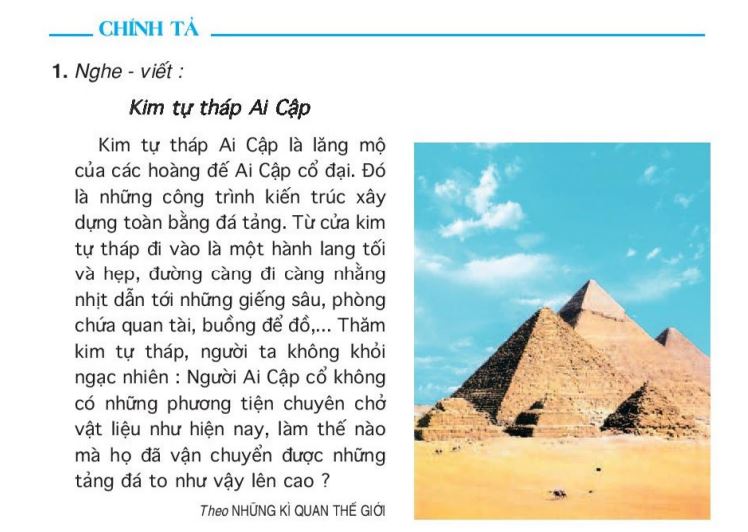 Bài tập chính tả lớp 4 học kì 2 tuần 19