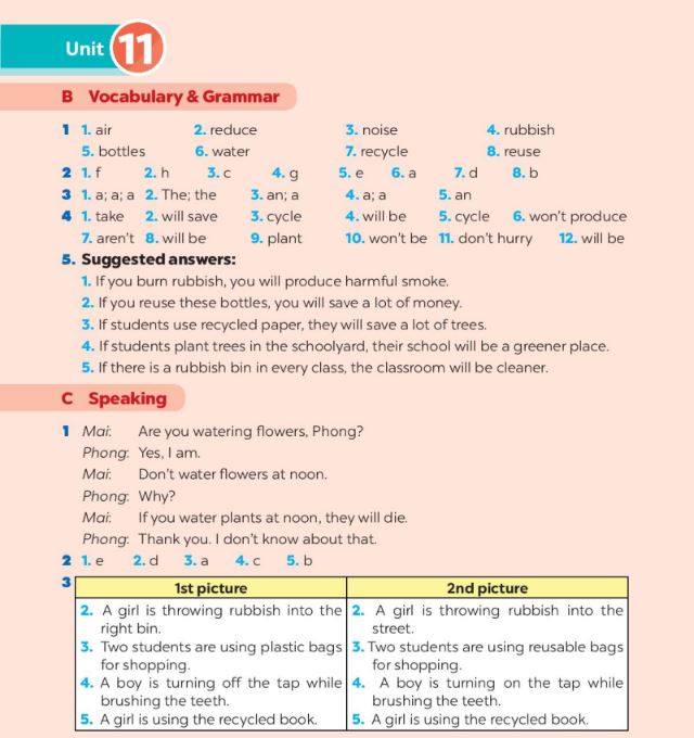 Đáp án Unit 11 - File 1