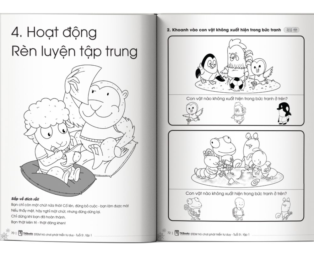STEM – Trò Chơi Phát Triển Tư Duy Tuổi 5+ – Tập 1