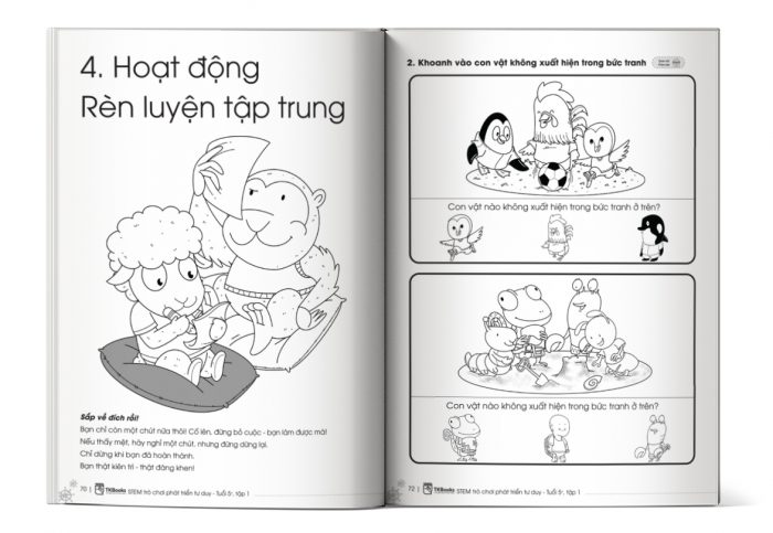 STEM – Trò Chơi Phát Triển Tư Duy Tuổi 5+ – Tập 1