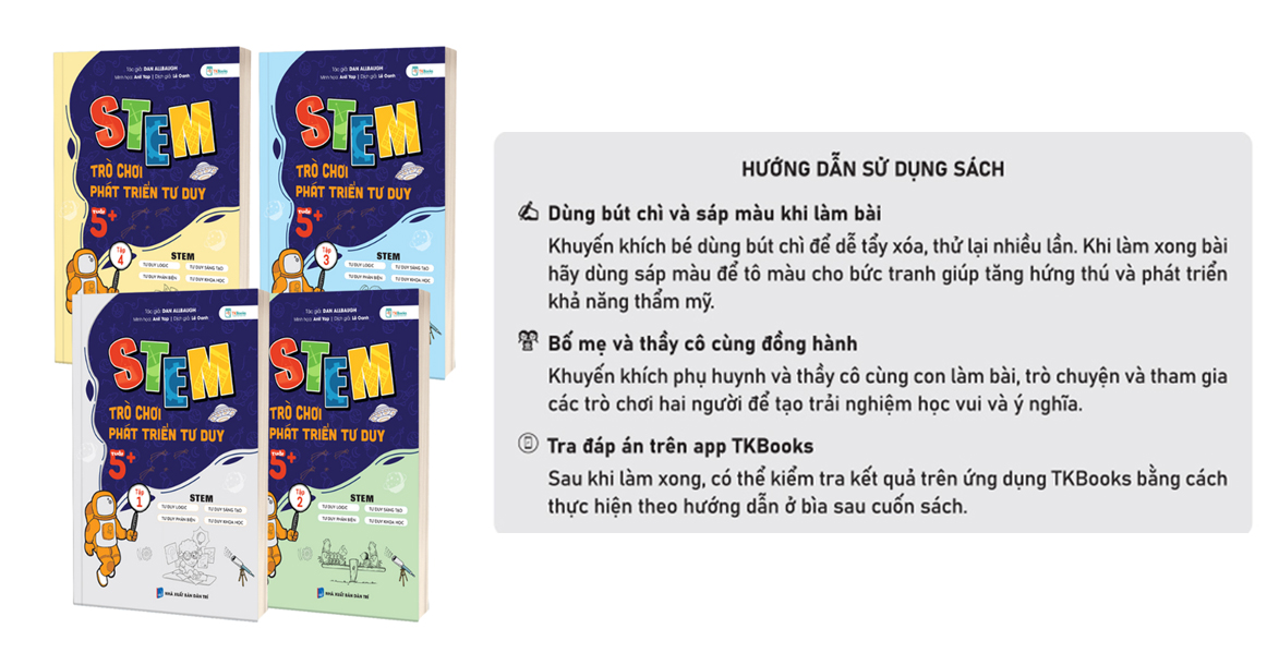 STEM – Trò Chơi Phát Triển Tư Duy Tuổi 5+