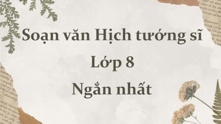 Soạn văn Hịch tướng sĩ lớp 8 ngắn nhất PDF