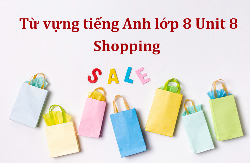 Từ vựng tiếng Anh lớp 8 Unit 8 – Shopping Global Success PDF