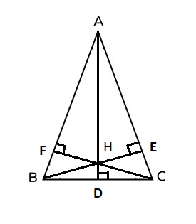 Chứng minh 4 điểm A, F, H, E cùng thuộc một đường tròn bằng cách sử dụng hệ thức lượng