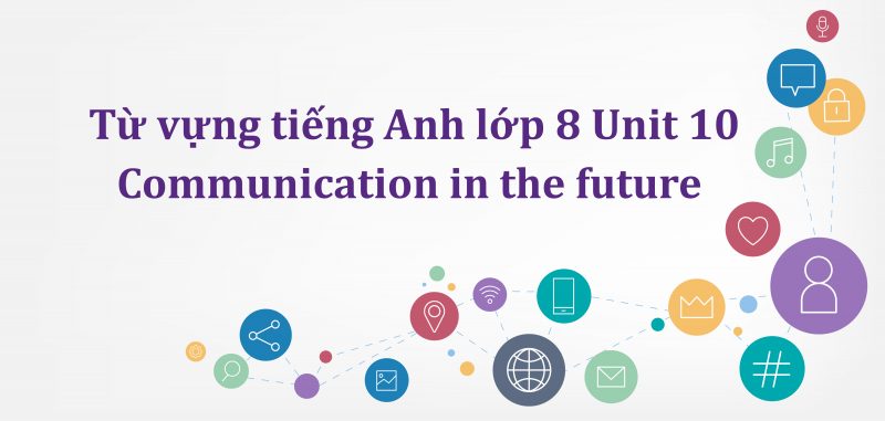 Từ vựng tiếng Anh lớp 8 Unit 10 – Communication in the future PDF