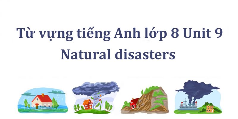 Từ vựng tiếng Anh lớp 8 Unit 9 – Natural disasters PDF