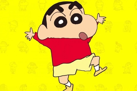 Nhân vật Shin có dáng người nhỏ nhắn, khuôn mặt tròn ngộ nghĩnh, đôi mắt ti hí lúc nào cũng toát lên vẻ tinh nghịch