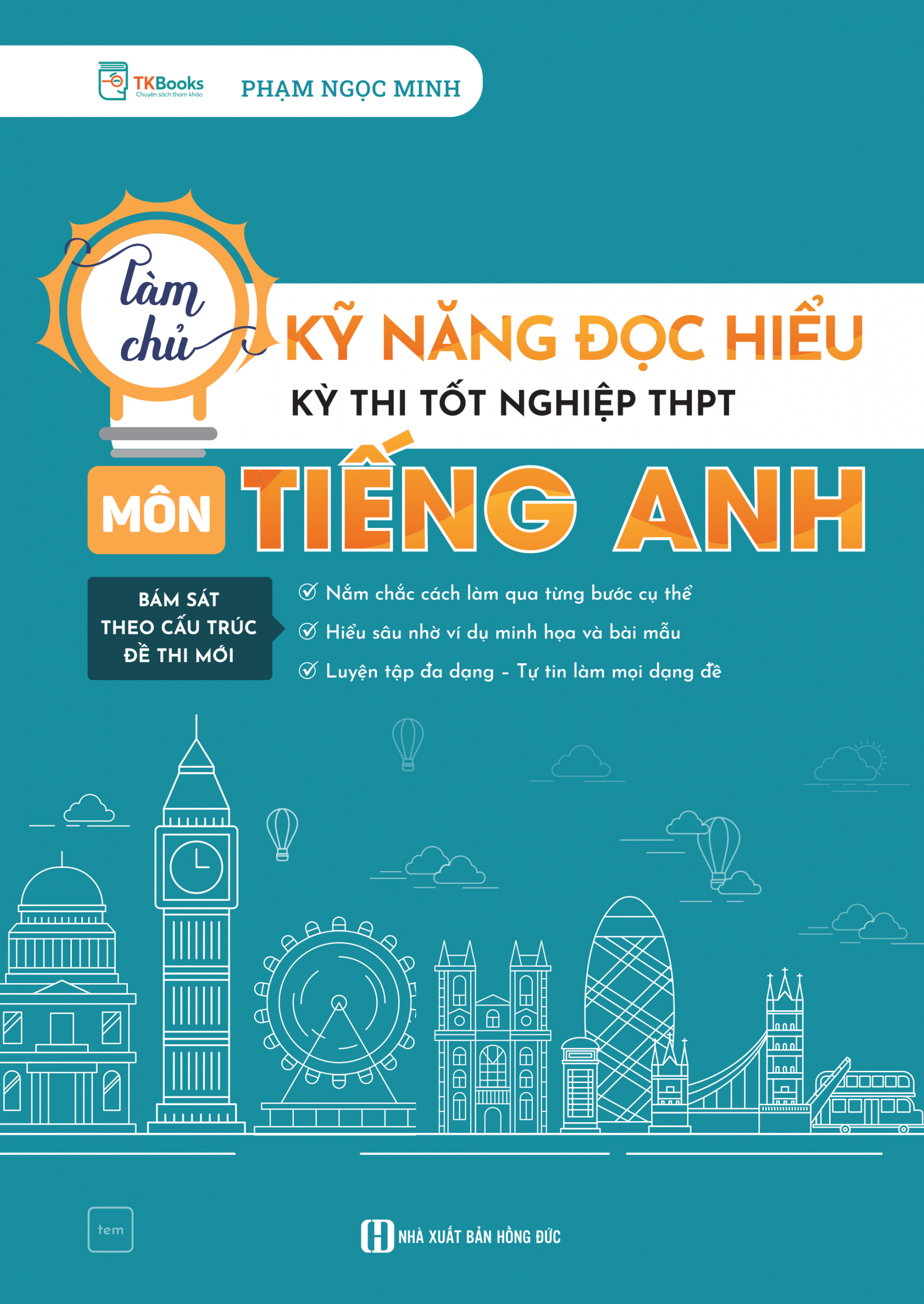 Bìa trước cuốn Làm chủ kỹ năng đọc hiểu kì thi tốt nghiệp THPT môn tiếng Anh Bìa trước cuốn Làm chủ kỹ năng đọc hiểu kì thi tốt nghiệp THPT môn tiếng Anh