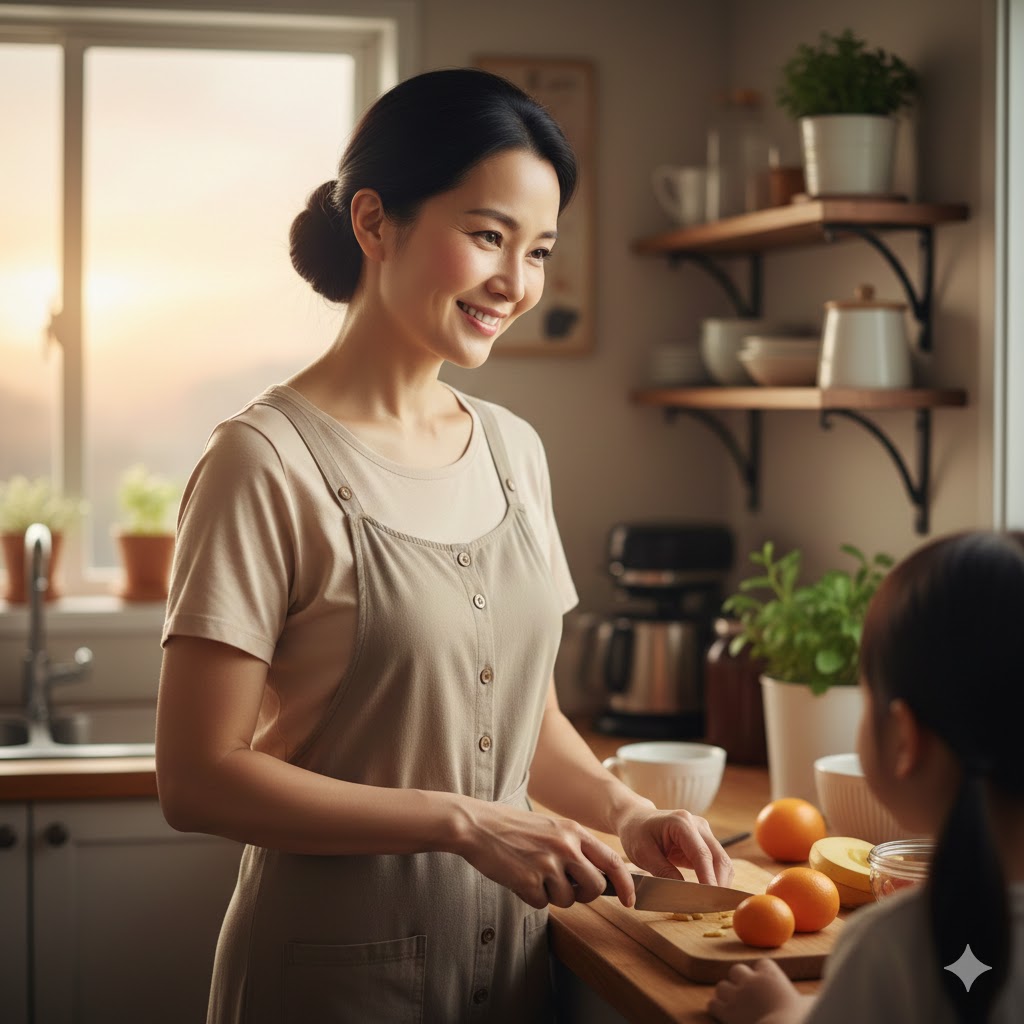 Người mẹ trong bài văn tả mẹ lớp 5 ở trên (hình ảnh minh họa)